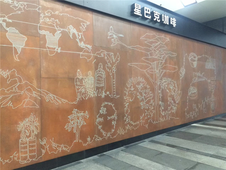 武进耐候钢幕墙